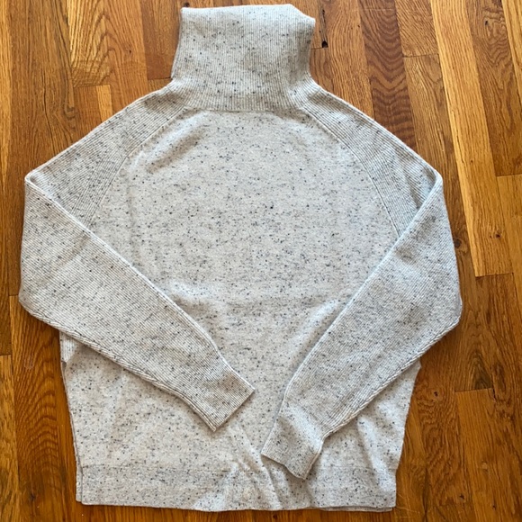 Whistles Cashmere Turtleneck Sweater with split hem - Picture 1 of 9
